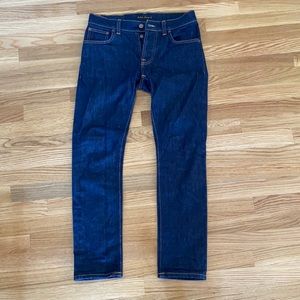 Nudie Jean Co in style Grim Tim color ink navy
